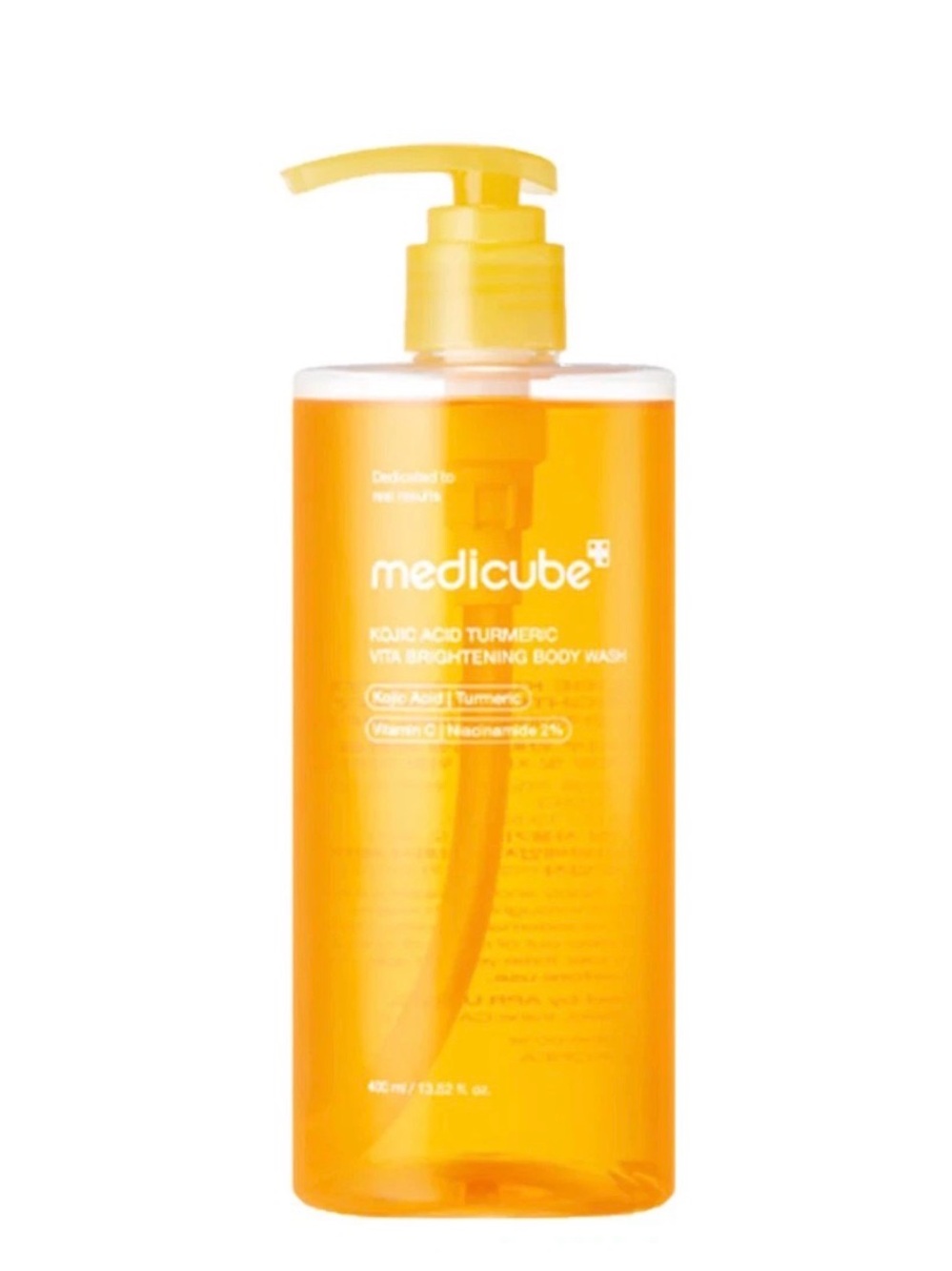 Medicube Kojic Acid Turmeric Vita Brightening Body Wash - 400ml 3.52oz